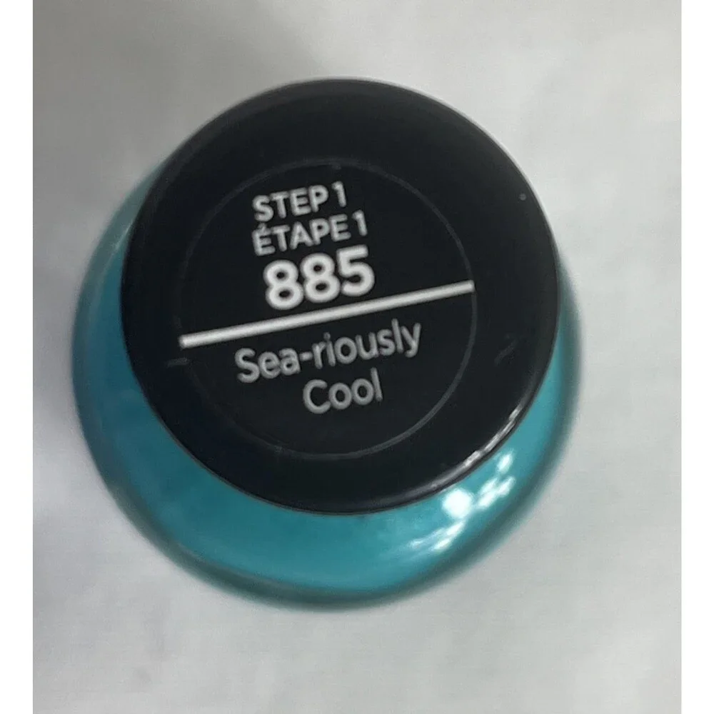 Sally Hansen Miracle Gel Neon Step 1 Nail Polish 883 Purple 885 Blue-Green NEW
